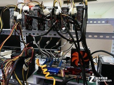 High-performance crypto mining rig setup reflecting modern equipment trends